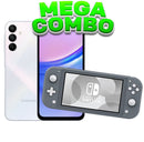 Mega Combo Samsung A15 6/128gb blanco+ Nintendo Switch Lite Gris